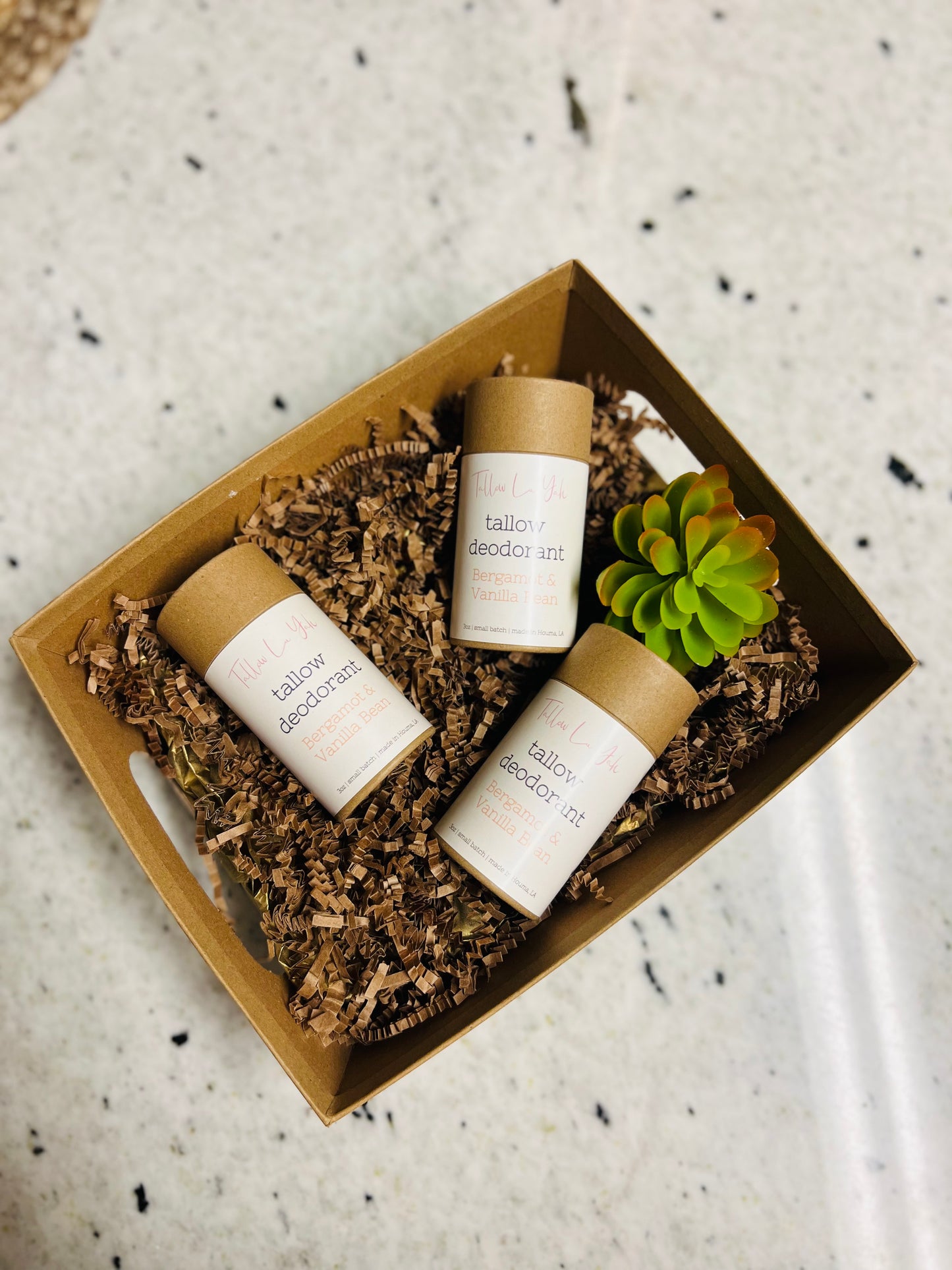 Tallow Deodorant               Bergamot & Vanilla Bean